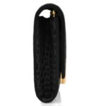 TOM FORD PALMELLATO EFFECT LEATHER ZIP AROUND WALLET