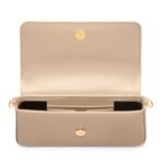 TOM FORD PALMELLATO EFFECT LEATHER MINI BAG LIGHT BEIGE