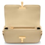 TOM FORD SMOOTH LEATHER WALLIS EAST WEST SHOULDER BAG CAPPUCCINO