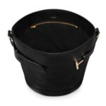 TOM FORD GRAIN LEATHER TARA MEDIUM BUCKET