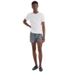 FENDI BLUE NYLON SHORTS
