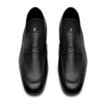 TOM FORD SUPPLE GRAIN SEAN TWISTED BAND LOAFER BLACK