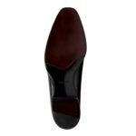 TOM FORD BURNISHED LEATHER ELKAN TWISTED BAND LOAFER