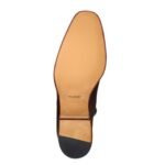 TOM FORD BURNISHED LEATHER HAINAUT ZIP BOOT