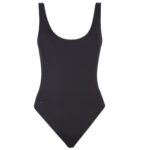 FENDI SWIMSUIT BROWN LYCRA REVERSIBLE SWIMSUIT