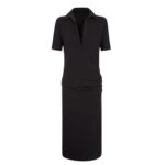 FENDI DRESS BLACK CADY