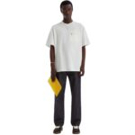 FENDI WHITE JERSEY T-SHIRT