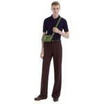 FENDI WOOL POLO SHIRT