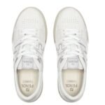 FENDI MATCH SNEAKERS LEATHER LOW-TOPS