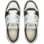 FENDI MATCH SNEAKERS LEATHER LOW-TOPS