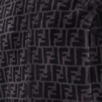FENDI BLOUSON MULTICOLOR SHEARLING JACKET