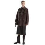 FENDI BROWN DEERSKIN BLOUSON