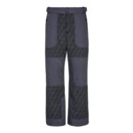 FENDI SKI BLUE FF JACQUARD PANTS