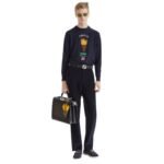 FENDI SWEATER WOOL FENDILICIOUS PULLOVER