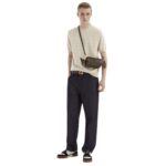 FENDI BEIGE FF LABYRINTH WOOL SWEATER