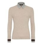 FENDI BEIGE WOOL SWEATER