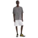 FENDI FF LABYRINTH COTTON T-SHIRT