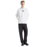 FENDI WHITE COTTON FENDILICIOUS SWEATSHIRT
