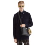 FENDI BLUE CORDUROY SHIRT