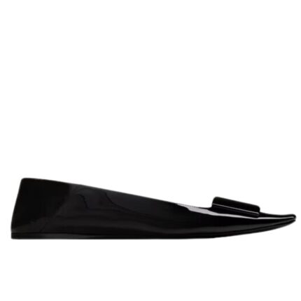 SAINT LAURENT POPPY BALLERINAS IN PATENT LEATHER
