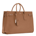 SAINT LAURENT SAC DE JOUR THIN LARGE IN GRAINED LEATHER