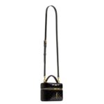 SAINT LAURENT GABY VANITY BAG IN PATENT LEATHER