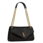 SAINT LAURENT CALYPSO MEDIUM IN GRAINED LAMBSKIN