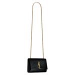 SAINT LAURENT KATE SMALL IN SHINY GRAINED LEATHER