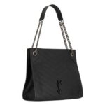 SAINT LAURENT NIKI SHOPPING IN VINTAGE LEATHER