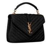 SAINT LAURENT COLLEGE MEDIUM IN QUILTED LEATHER