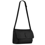 SAINT LAURENT NIKI MESSENGER IN GRAINED LEATHER