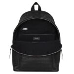 SAINT LAURENT CITY BACKPACK IN CROCODILE-EMBOSSED LEATHER