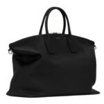 SAINT LAURENT GIANT BOWLING BAG IN SOFT GRAINED LEATHER