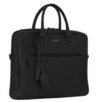 SAINT LAURENT SAC DE JOUR BRIEFCASE IN GRAINED LEATHER