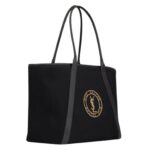 SAINT LAURENT RIVE GAUCHE TOTE BAG IN CANVAS