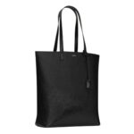 SAINT LAURENT BOLD SHOPPING BAG IN COATED CRINKLED LEATHER