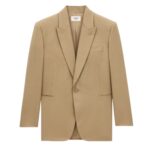 SAINT LAURENT JACKET IN WOOL GABARDINE