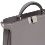 FENDI PEEKABOO ISEEU X-CROSS LEATHER BAG