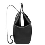FENDI ROMA MELON LARGE BLACK LEATHER BACKPACK