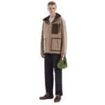 FENDI DECK BROWN LEATHER LACE UP