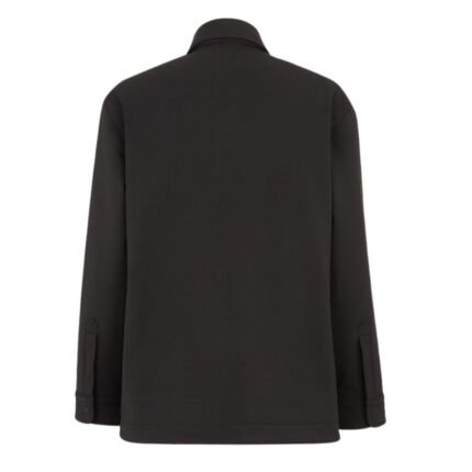 FENDI SKI BLACK FABRIC JACKET