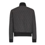 FENDI BLOUSON FF JACQUARD FABRIC JACKET