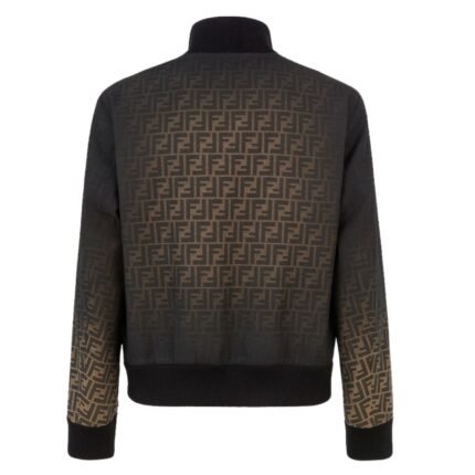 FENDI BLOUSON CANVAS FF ECLISSI JACKET