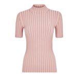 FENDI LIGHT PINK COTTON SWEATER