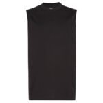FENDI T-SHIRT BLACK COTTON VEST