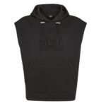FENDI BLACK COTTON SWEATSHIRT
