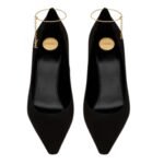 SAINT LAURENT RÉGINE PUMPS IN SATIN CREPE