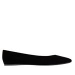 SAINT LAURENT GIO BALLET FLATS IN VELVET