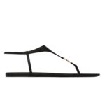 SAINT LAURENT CASSANDRA SANDALS IN SMOOTH LEATHER