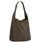 SAINT LAURENT LE 5 À 7 SUPPLE LARGE IN GRAINED LEATHER